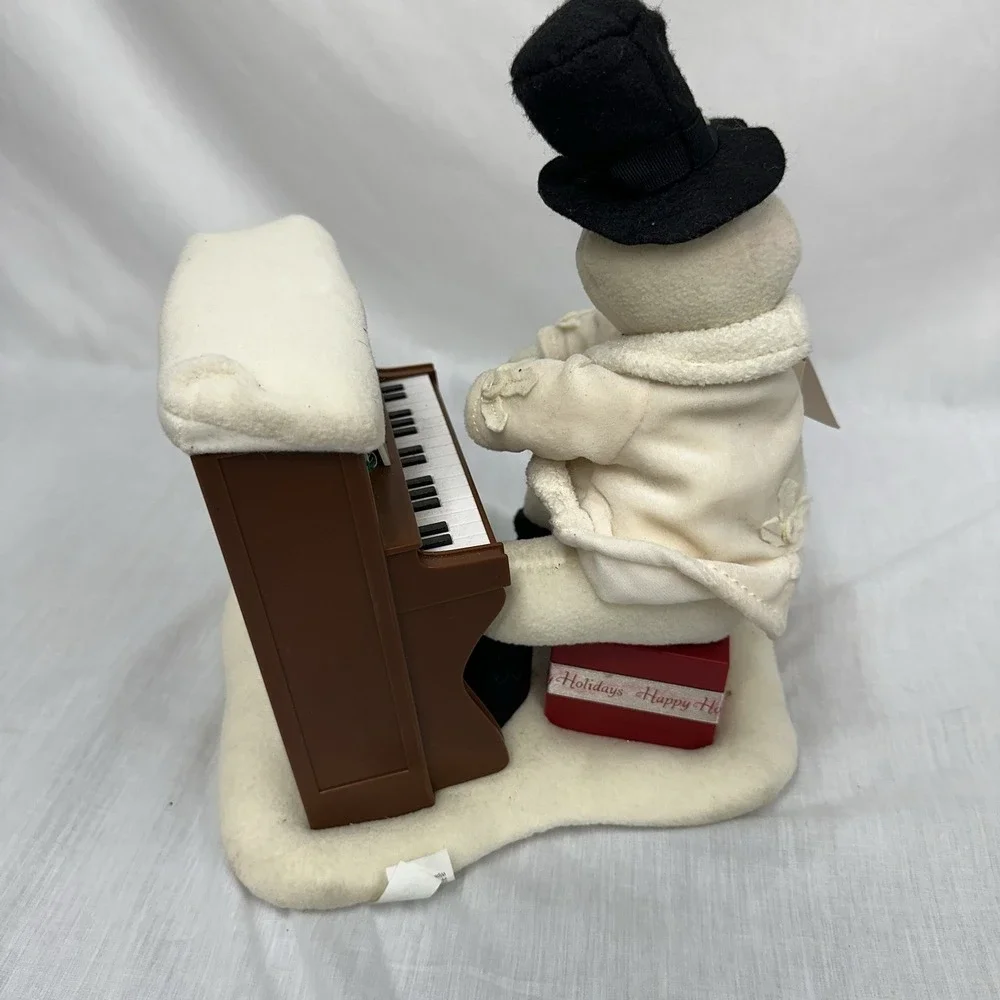 Hallmark 2005 Jingle Pals Piano Playing‎ Snowman Lights Music *No Movement *READ